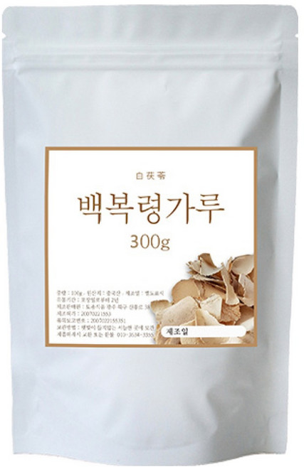 에코스킨 백복령 가루 분말, 300g, 1개