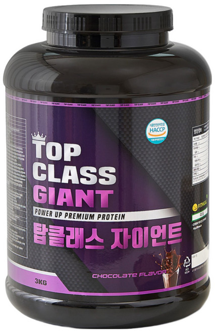 강력한 체중증가 살찌는 보충제 남자 남성 벌크업 탄수화물 게이너 단백질 프로틴 탑클래스 자이언트 3KG, 1개