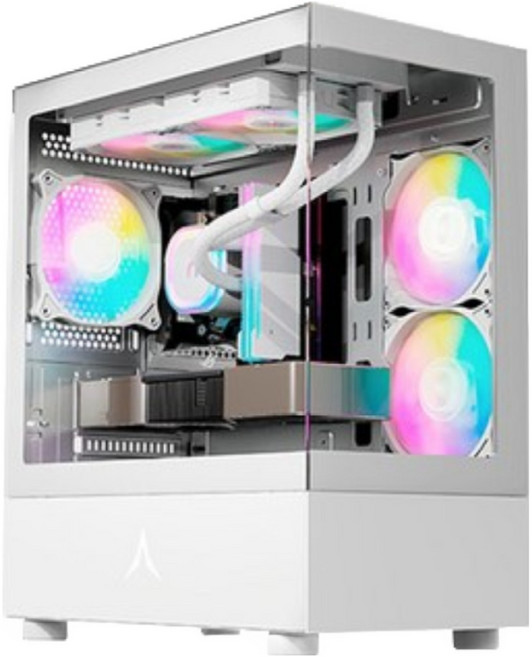 씨엠컴퓨터 인텔i5 AMD라이젠 검은 신화 오공 헬다이버즈2 팰월드 디아블로4 멀티 게이밍컴퓨터, 화이트, 16GB, 1TB, WIN11 Home, D-03