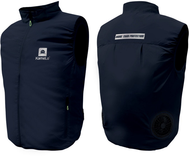 카멜로 냉풍 선풍기 조끼 아이스 쿨링 여름 팬베스트 보조배터리 증정(10000mAh)