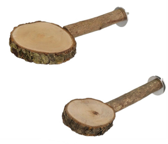 파르고 원형 스탠드 쉼터 부리갈이 쉼터 횟대 1+1, 2개, 단색