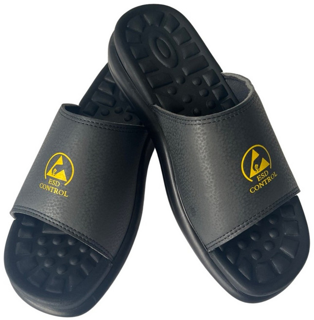 오늘출발 국내자체생산 발안아픈 푹신한 제전슬리퍼 정전기방지슬리퍼 ESD 크린룸 제전화 검정 여성 남성 SH-1900, 혼합색상, 1개