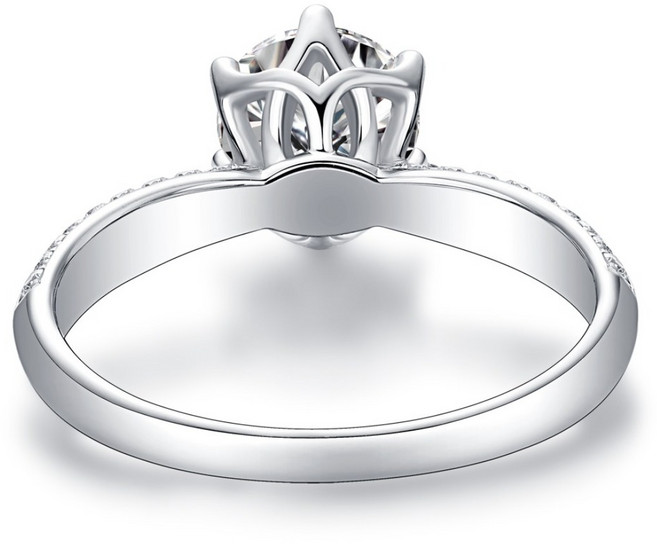 모이사나이트 반지 GRA 인증서 S925 실버 VVS1 D컬러 3EX 럭셔리 선물 세트 생일 선물 프로포즈 웨딩 약혼반지