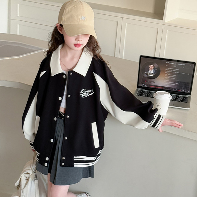 인싸모여 초등학생 주니어 집업 야구점퍼