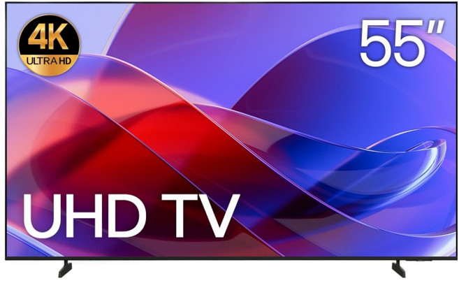 삼성전자 139cm(55인치) 크리스탈 4K UHD 스마트 TV 55DU6900, 방문설치, 스탠드형, 55DU6900_지방권