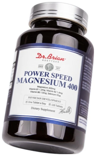 닥터브라이언 파워 스피드 마그네슘 400 116.4g, 120정, 1개 - 쿠팡