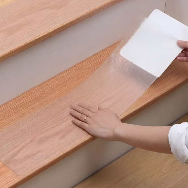 엔루즈 슈퍼강력 논슬립 계단 바닥 미끄럼방지 테이프 스티커 패드, 투명, 5개