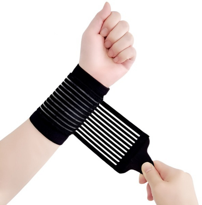 오투핏 듀얼래핑 여성 손목보호대 1+1 육아용 손목통증 압박밴드 좌우공용