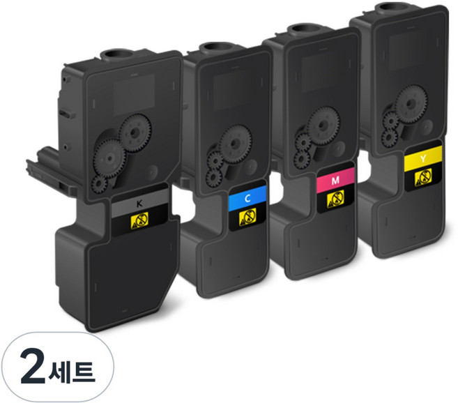 잉크다파라 교세라 호환토너 TK-5234K 세트, 2세트, 표준용량/4색