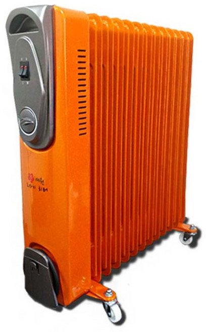 전 세계 유일무이 특허 제품 초절전 예원 전기라디에이터 국내생산, 13핀, 금색 펄 오렌지 코팅