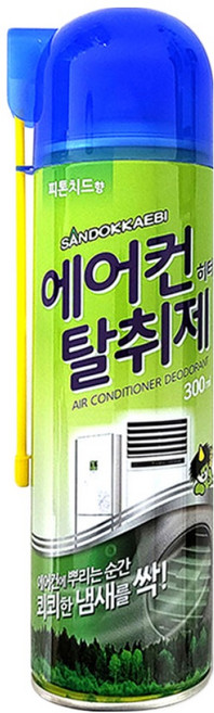 산도깨비 에어컨 히터 탈취제 300ml, 1개