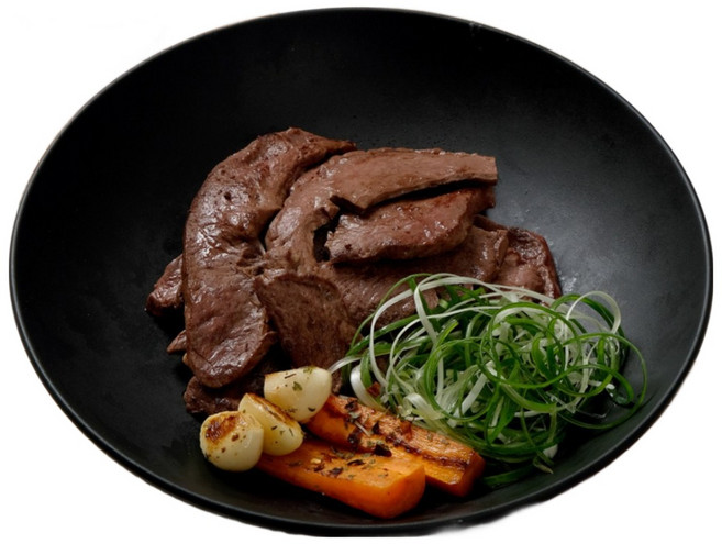 고기모아 슬라이스 소염통, 5개, 1kg