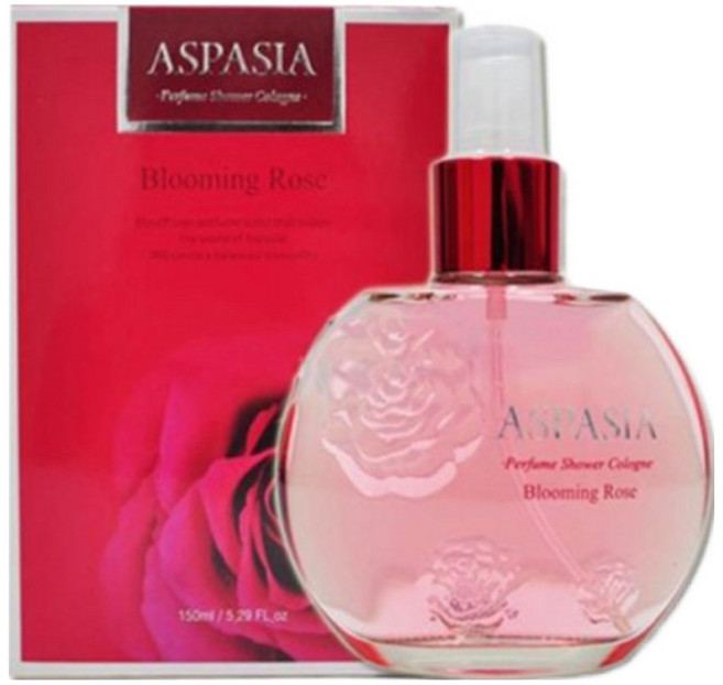 아스파시아 블루밍 로즈 퍼퓸 향수 샤워코롱 150ml, 10개