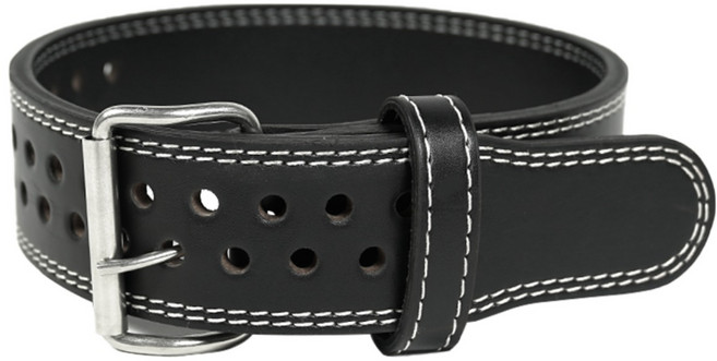 더웨이트컴퍼니 싱글 프롱 헬스 리프팅 벨트, 블랙(7.5cm), 1개