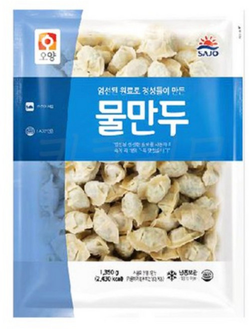 오양 물만두 1350g, 1.35kg, 6개