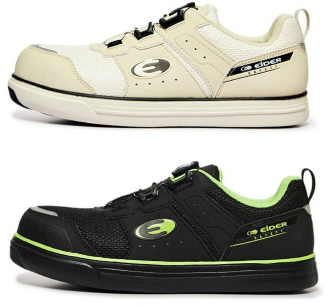 [아이더 세이프티] 안전화 SMART 401 (오프화이트) BOA 다이얼 (4인치) 작업화 산업용 안전용품 미끄럼방지