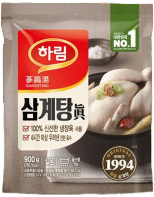 하림 삼계탕 진, 900g, 1개