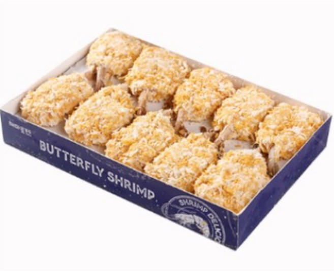 빅 버터플라이 쉬림프 1kg (50g x 20미) 새우튀김 튀김용새우 아이들간식 맥주안주, 1개