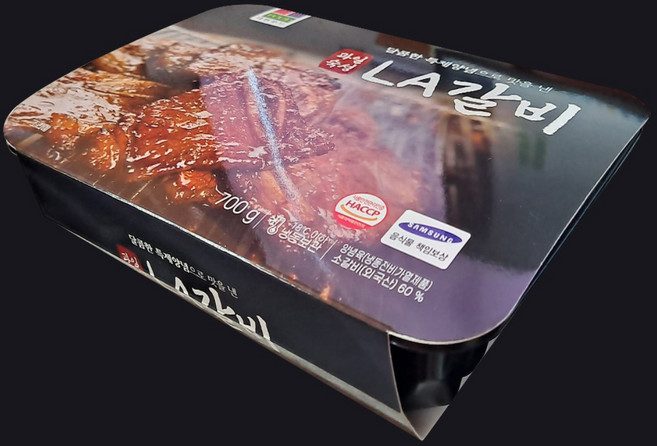 [대원푸드] LA갈비 양념갈비 캠핑고기 700g, 5개