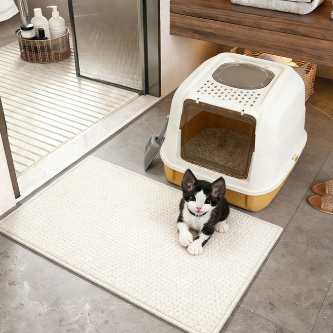 Paw냥 스크래쳐 카페트 사막화방지 워셔블 러그 고양이발매트 반려동물매트 입구발매트 거실카페트 세탁가능 미끄럼방지 내구성 강한 강아지매트 거실러그 특대형 대형카페트거실용 통세탁매트