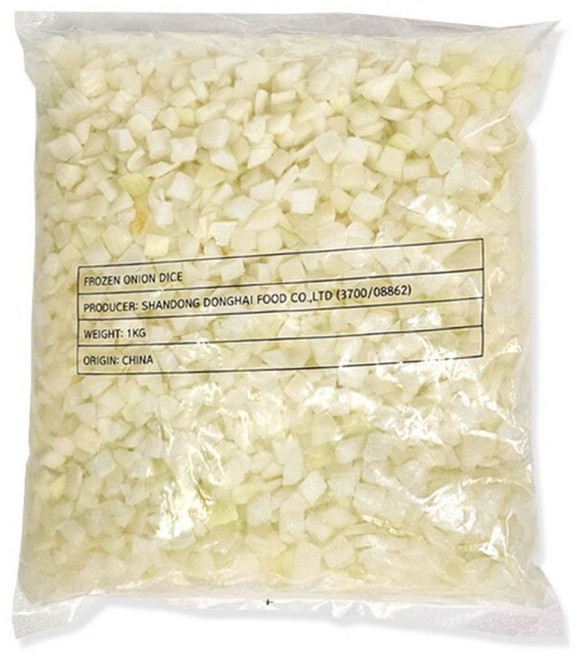 [씨기프트]냉동 양파 다이스 1kg 손질 야채 간편 채소 국 찌개 볶음, 1개