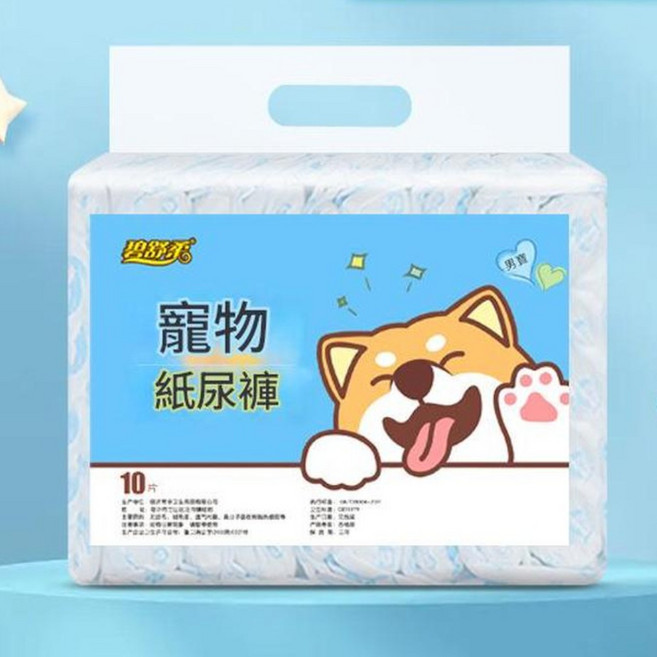 狗狗樂 寵物紙尿褲, 1套, 60個