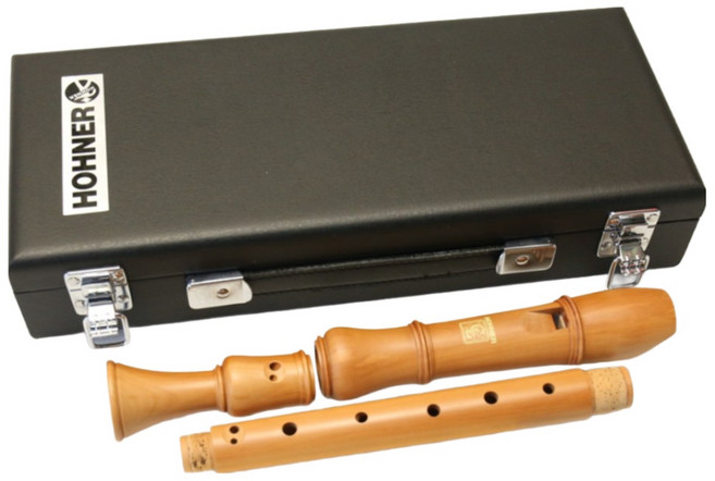 [독일정품]호너 알토리코더 B95943 목관 나무 리코더 바로크식 하드케이스 F조, 1개, 나무색(B95943)