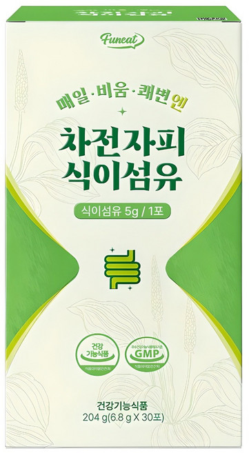 퍼니트 매일 비움 쾌변엔 차전자피 식이섬유 30p, 204g, 1개