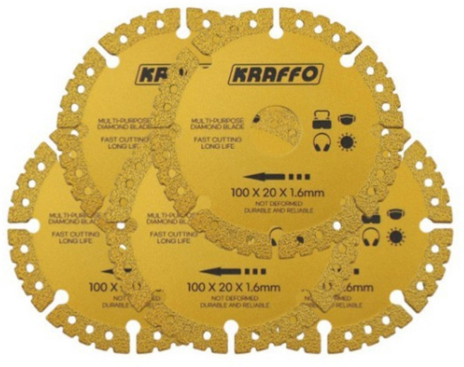 그라인더날 다이아몬드날 5pcs 슬라이딩톱날 금속 철근 스테인레스 스틸 커팅 앵글 그라인더 절단 휠 크라포, 5개