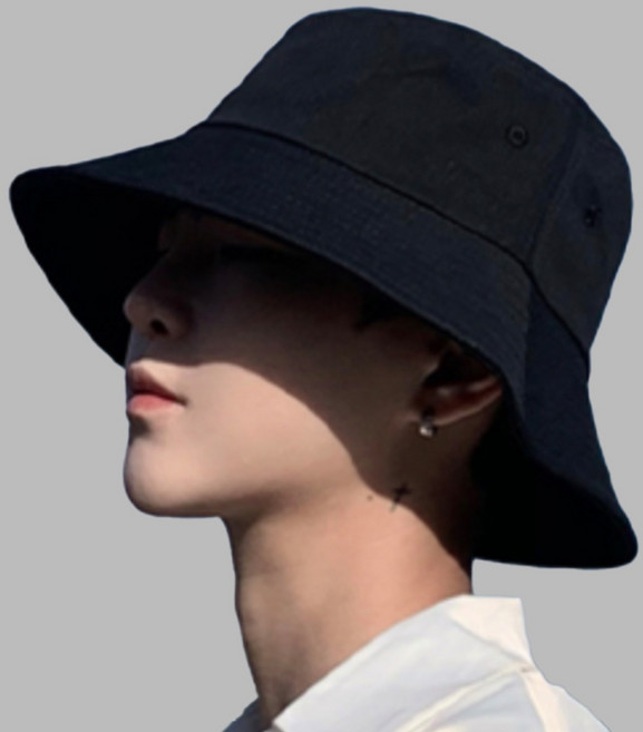 보보니 사이즈 조절 빅사이즈 순면 버킷햇