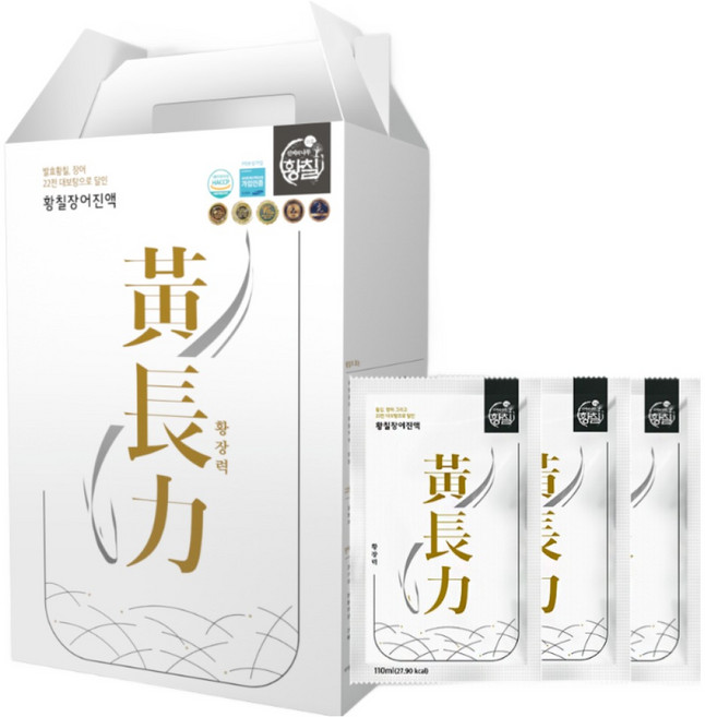 자연의힘 발효황칠 장어진액 황장력 흡수율 특허받은 건강즙 귀한 선물세트, 110ml, 63개