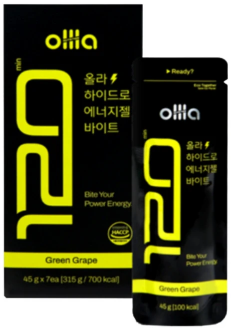 올라 하이드로 에너지젤 바이트, 21개, 45g - 쿠팡