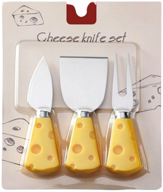 쿠리풀 치즈 버터 나이프 포크 3종 세트, 1개