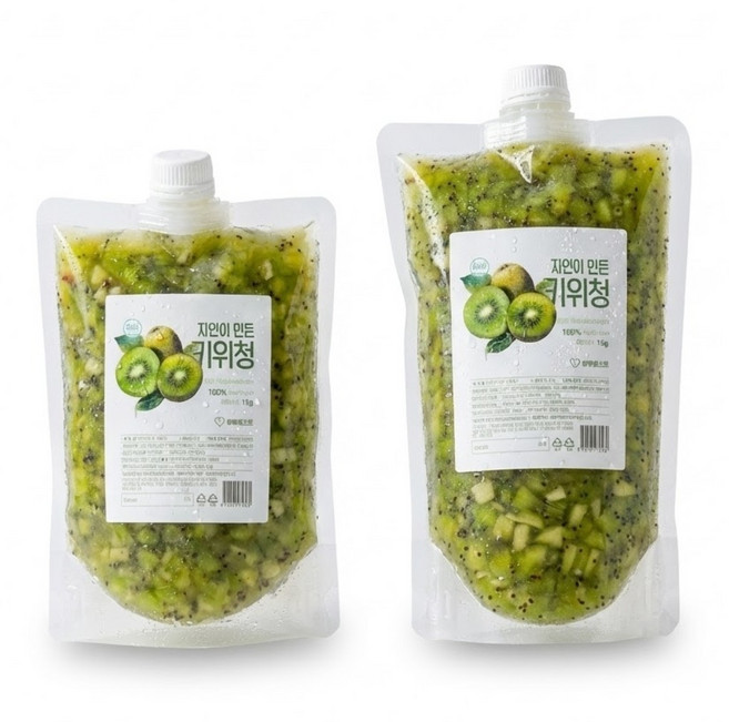 로컬바스켓 자연이 만든 수제 대용량 키위청, 1개, 1개입, 1kg
