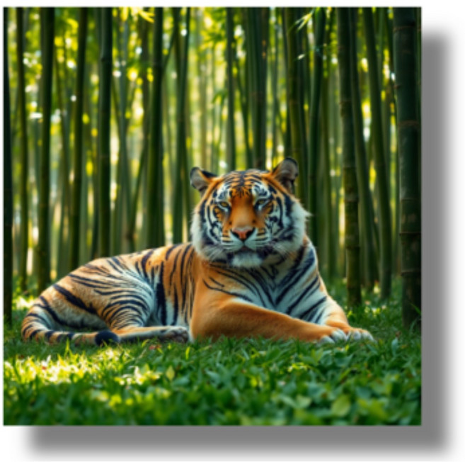 재물그림 액막이 자석액자 대나무 호랑이 현관인테리어 집들이선물, 1개, 03. 호랑이