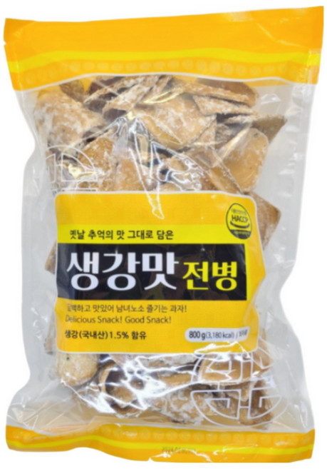 신광제과 생강맛 전병 800g, 1개