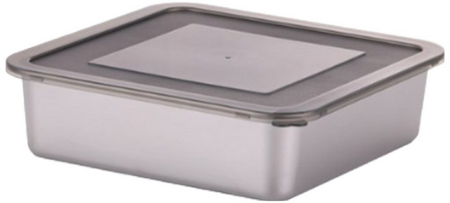 [슈퍼HOT][Shizell] 쉬젤 러반 스테인렌스 스퀘어밧드3PCS(L) 밧드본체(24+커버+와이어랙), 1개