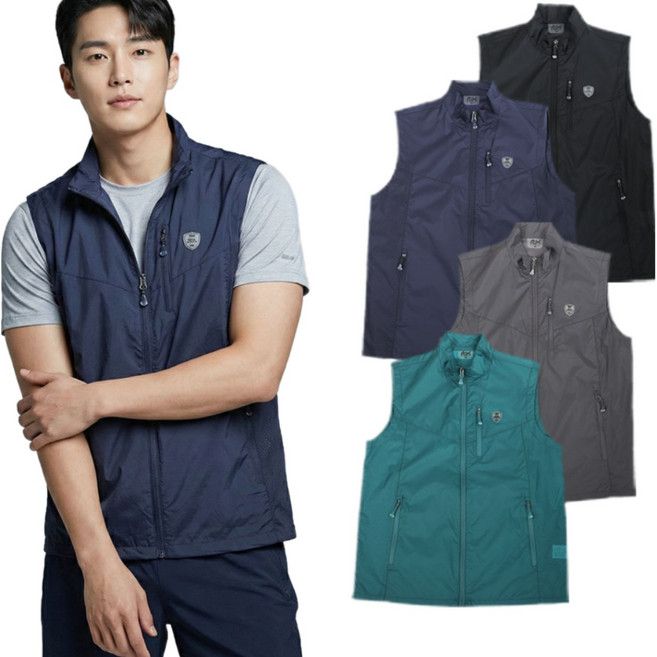 모렉스 여름 남성 뒷 망사 등산 작업 조끼 등산복 아웃도어 241