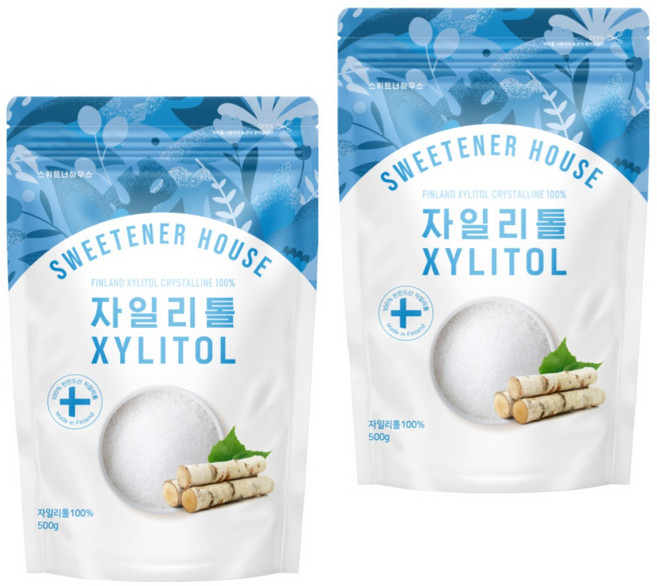 10kg 스위트너하우스 자일리톨 크리스탈 가루 500g x 20봉, 20개
