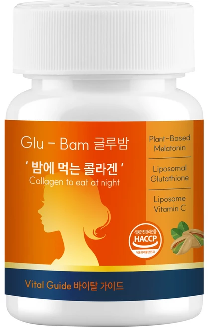 밤에 먹는 콜라겐, 1박스, 60정 - 쿠팡