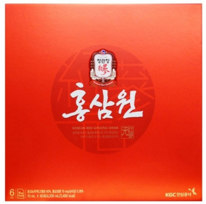 정관장 홍삼원 70ml x 60포, 4.2L, 1개