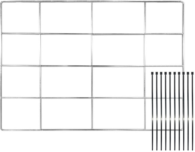 오토티엔 오토바이 배달가방 전용 브라켓 철망 짐받이