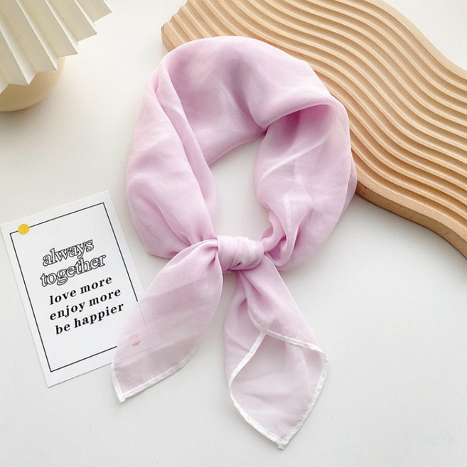 스카프 텐셀 무지 봄 머플러 데일리 간절기