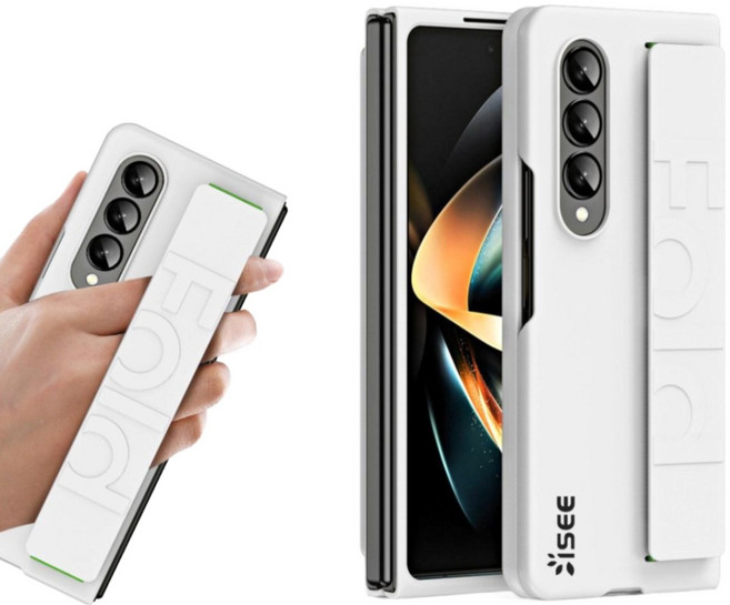 아이시(isee) 갤럭시 Z폴드3~7 호환 실리콘 그립 커버 케이스