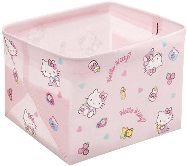 산리오 헬로키티 접이식 정리함 3P*1개, HELLO KITTY, 1개
