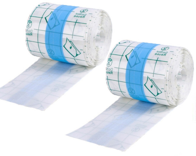 AYOUOK 옷깃 패딩 셔츠 오염방지 투명 테이프 10m 스티커 2개 FWZT7233