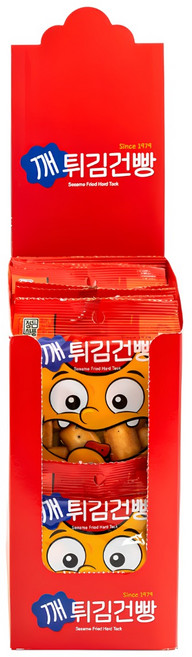 미니깨튀김건빵, 25개, 30g