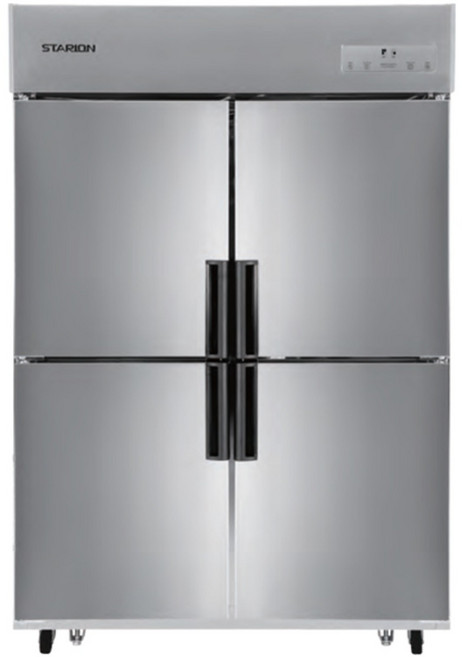 스타리온 업소용 냉동고 2세대 45박스 올냉동 올메탈 SRS-E45BAF, 단품