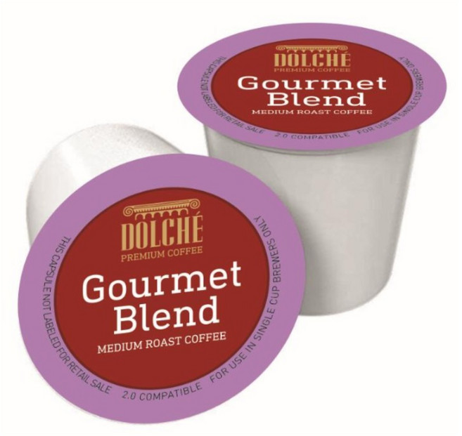 DOLCHE 4종 각 24개입 K컵 대용량 큐리그 호환 캡슐 커피, 프렌치로스트 (24개입)