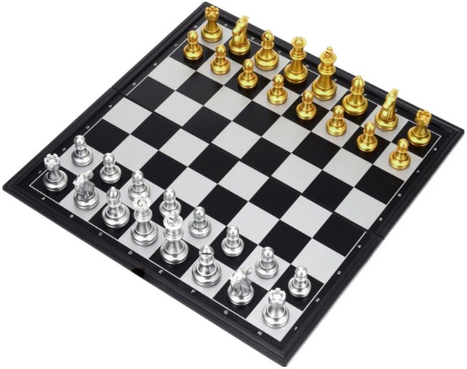 [써보니조트라] KC인증 접이식 자석 체스게임 체스판 보드게임 창의력발달 학교준비물 대량주문, 특대형(35.6cm), 1개